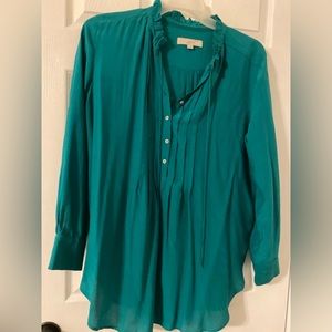 Kelly-Green Blouse